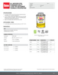 4 OZ CPVC FLOWGUARD GOLD 1-STEP YELLOW spec sheet