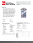 1/2 PT BLOCK THREAD SEALANT spec sheet