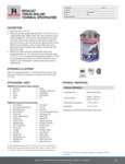 SEALANT THREAD MEGALOC 1 PT specsheet SEALANT THREAD MEGALOC 1 PT specsheet