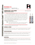 10.1 FL OZ SILICONE CAULK-CLEAR spec sheet