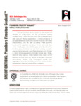 10 FL OZ FIRESTOP CAULK spec sheet