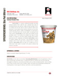 PUTTY PLUMBER'S ULTRA PROF GRADE 14 OZ specsheet PUTTY PLUMBER'S ULTRA PROF GRADE 14 OZ specsheet