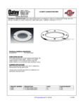 FLANGE SPACER PVC spec sheet