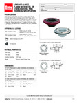 LEVEL-FIT, 3X4 HUB FLANGE, OPEN, PVC, W/SS RING spec sheet LEVEL-FIT, 3X4 HUB FLANGE, OPEN, PVC, W/SS RING spec sheet