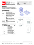 39010 Spec Sheet 39010 Spec Sheet