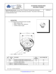 BASKET STRAINER SS METAL POST W/TAILPIECE spec sheet BASKET STRAINER SS METAL POST W/TAILPIECE spec sheet