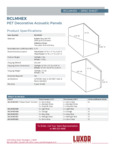 RCLMHEX spec sheet RCLMHEX spec sheet