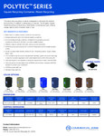 Commercial Zone Polytec Recycle42 Mixed Bins