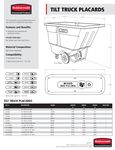 Rubbermaid Recycling Solutions Specsheets for Lids Rubbermaid Recycling Solutions Specsheets for Lids