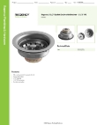 Regency Plumbing & Hardware 600DB35 Specsheet