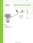 Regency Plumbing & Hardware 600DT1 Specsheet