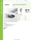 Regency Plumbing & Hardware 600DWB Specsheet