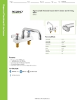 Regency Plumbing & Hardware 600FD48 Specsheet