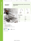 Regency Plumbing & Hardware 600FD48G Specsheet