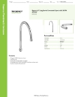 Regency Plumbing & Hardware 600FGNZ812 Specsheet Regency Plumbing & Hardware 600FGNZ812 Specsheet