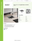 Regency Plumbing & Hardware 600FS1212SS Specsheet