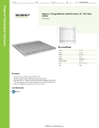 Regency Plumbing & Hardware 600FS18GRATE Specsheet