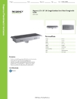 Regency Plumbing & Hardware 600FT1230SS Specsheet Regency Plumbing & Hardware 600FT1230SS Specsheet