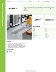 Regency Plumbing & Hardware 600FT1260SS Specsheet