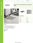 Regency Plumbing & Hardware 600FT1824SS Specsheet