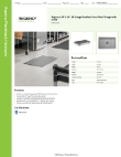 Regency Plumbing & Hardware 600FT2436SS Specsheet