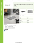 Regency Plumbing & Hardware 600FT2442SS Specsheet