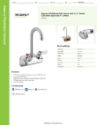 Regency Plumbing & Hardware 600FW44G Specsheet