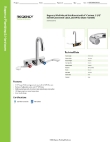 Regency Plumbing & Hardware 600FW44GWH12 Specsheet