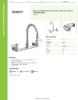 Regency Plumbing & Hardware 600FW86G Specsheet