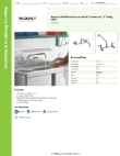 Regency Plumbing & Hardware 600FWM812 Specsheet