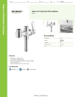 Regency Plumbing & Hardware 600PRA Specsheet