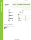 Regency Space Solutions 460EB1224KTC Specsheet