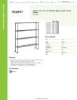 Regency Space Solutions 460EB1260KTC Specsheet