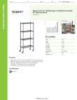 Regency Space Solutions 460B1430KM64 Specsheet