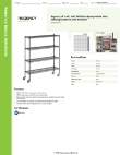 Regency Space Solutions 460B1448KM54 Specsheet