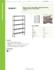 Regency Space Solutions 460B1448KM75 Specsheet
