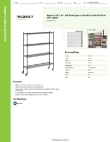 Regency Space Solutions 460B1454KM64 Specsheet