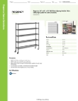 Regency Space Solutions 460B1460KM65 Specsheet Regency Space Solutions 460B1460KM65 Specsheet