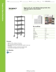 Regency Space Solutions 460B1824KM55 Specsheet Regency Space Solutions 460B1824KM55 Specsheet