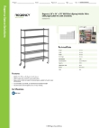 Regency Space Solutions 460B1854KM65 Specsheet