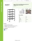 Regency Space Solutions 460B2130KM55 Specsheet Regency Space Solutions 460B2130KM55 Specsheet