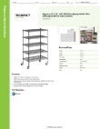 Regency Space Solutions 460B2136KM55 Specsheet Regency Space Solutions 460B2136KM55 Specsheet