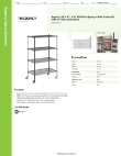 Regency Space Solutions 460B2442KM64 Specsheet