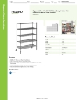 Regency Space Solutions 460B2454KM75 Specsheet