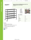 Regency Space Solutions 460B2460KM55 Specsheet Regency Space Solutions 460B2460KM55 Specsheet