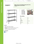 Regency Space Solutions 460B2460KM74 Specsheet Regency Space Solutions 460B2460KM74 Specsheet