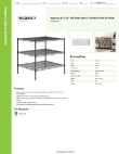 Regency Space Solutions 460B3036K33 Specsheet