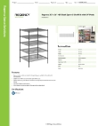 Regency Space Solutions 460B3036K55 Specsheet Regency Space Solutions 460B3036K55 Specsheet