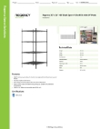 Regency Space Solutions 460B3036K64 Specsheet