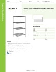 Regency Space Solutions 460B3036K74 Specsheet